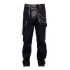 Steampunk Vintage Trouser Men Goth Black Gens Steam Pant 